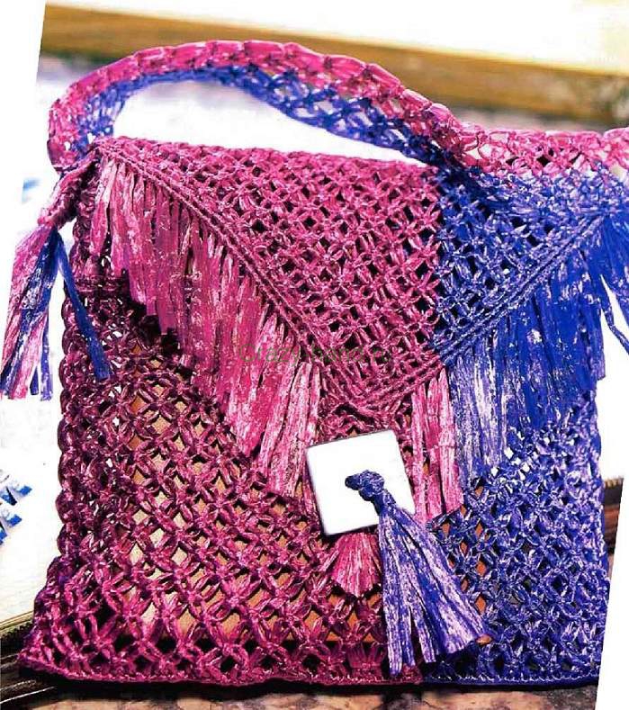 Плетенная сумочка своими руками