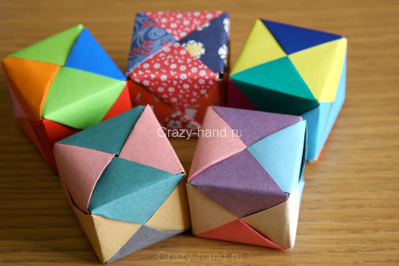 Мастер-класс: оригами куб